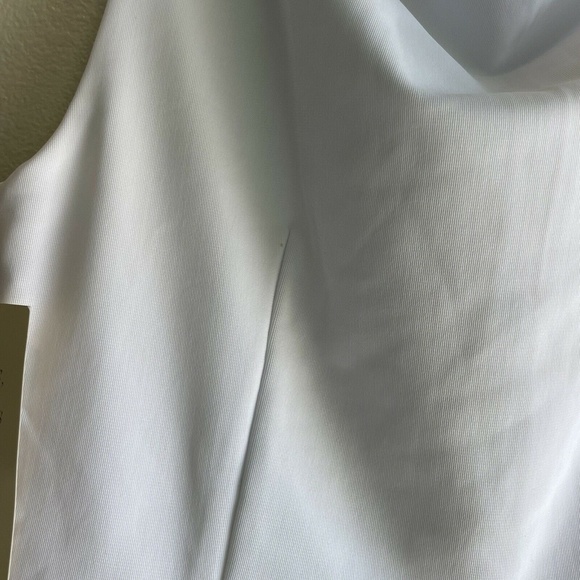 Boston Proper Women' Formal Evening Maxi Dress Color Block Black White Medium - Picture 10 of 10